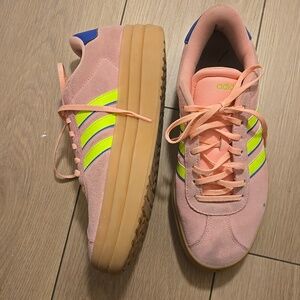 Adidas Women's VL Court Bold Sneakers Sz 10